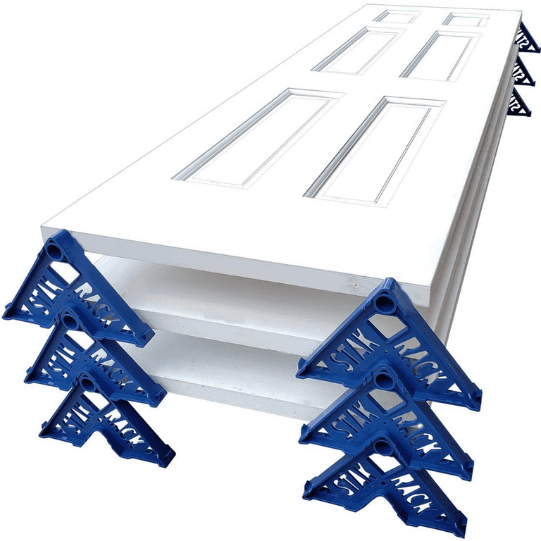 Drying rack for painting cabinet doors top