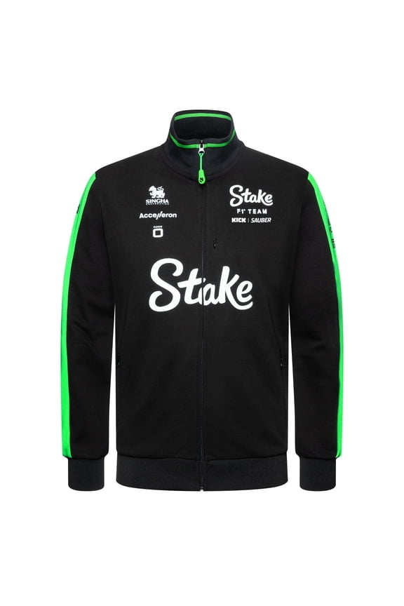 2024 Men's Team Full Zip Sweat Jacket - Black