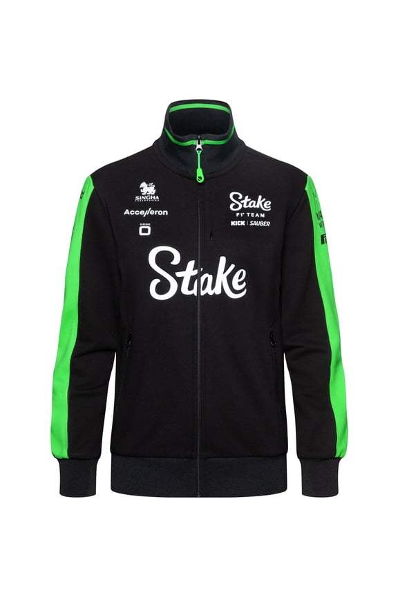 2024 Women's Team Full Zip Sweat Jacket - Black