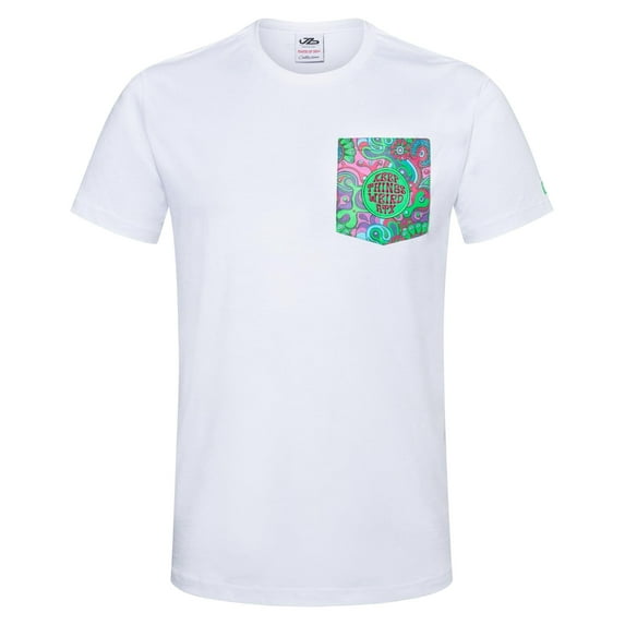 Stake F1 Kick Sauber Men's Special Edition Valtteri Bottas "Keep Things Weird" Austin GP T-Shirt- Black/White