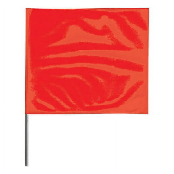 Stake Flags, 2 in x 3 in, 18 in Height, Red