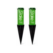 Stake It Heavy-Duty No-Dig Landscape Ground Anchor, Post Support for Trellis, Signs & Outdoor Structures, 2pk