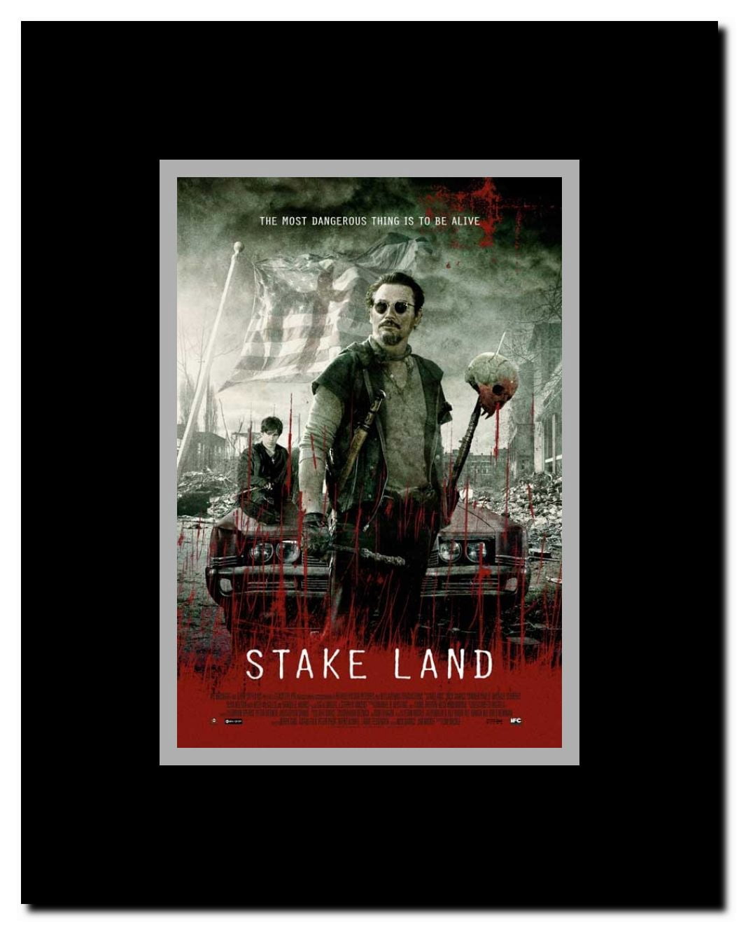 Stake Land Framed Movie Poster