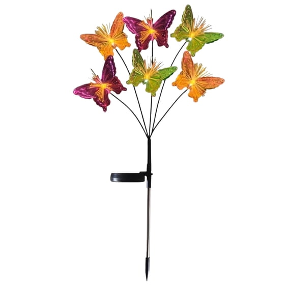 Stake Lights Outdoor Decorative Butterfly Solar Powered for Yard Garden Patio Backyard Landscape Pathway
