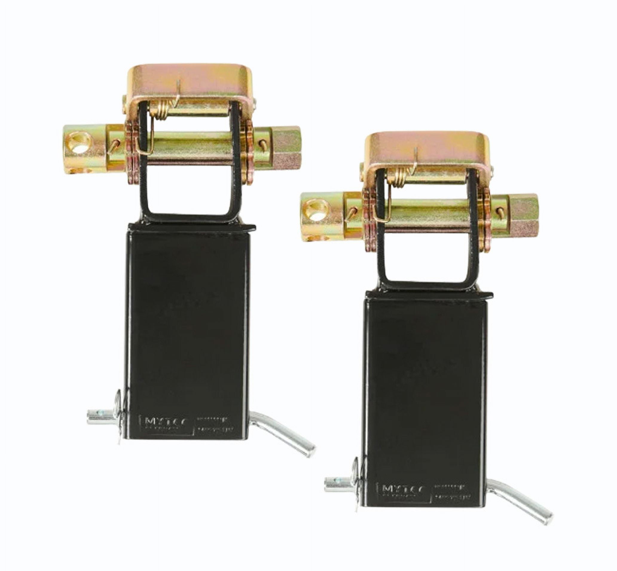 Stake Pocket 2" Heavy Duty Tow Dolly Winch Flatbed Lashing Utility (2 Pack)