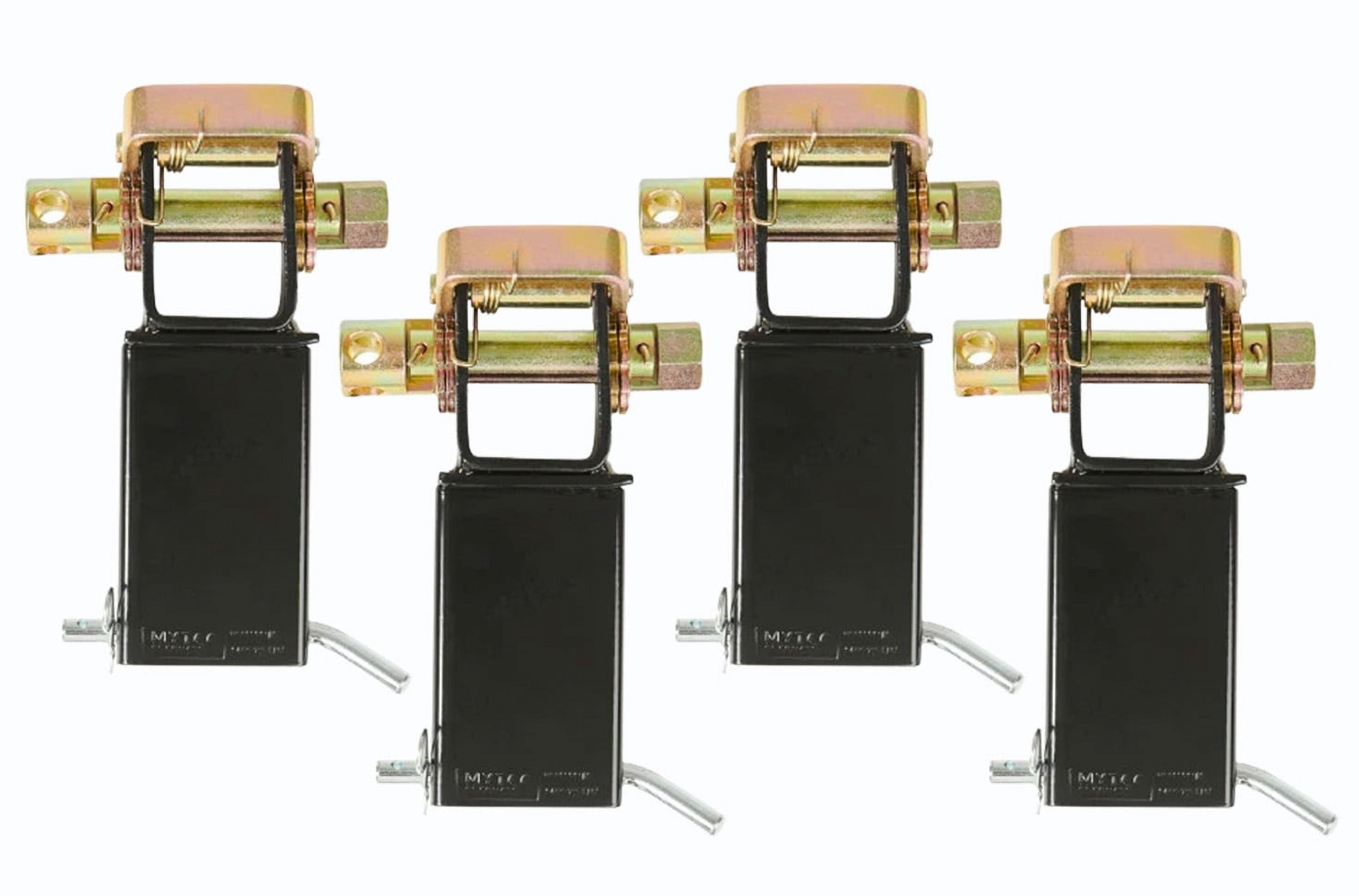 Stake Pocket 2" Heavy Duty Tow Dolly Winch Flatbed Lashing Utility (4 Pack)