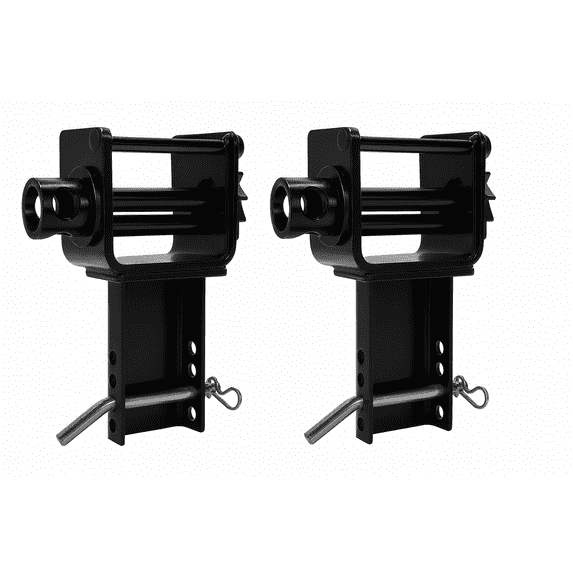2 Pack Winch Flatbed Truck Trailer Winchs for 2"- 4" Winch Strap-Stake Pocket