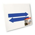 thumbnail image 1 of Stake Sign, Blank White, Includes Directional Arrows, 15 x 19 | Bundle of 2 Each, 1 of 4