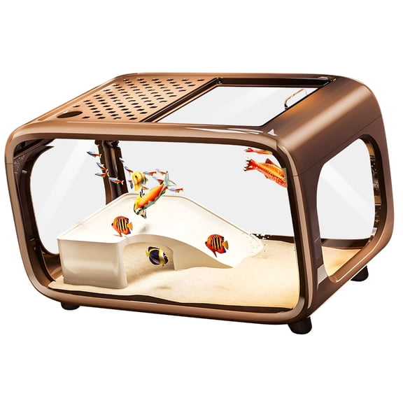 Stake Single Marinepark Cistern With Guard Automatic Feeding Structure Safe Environment For Fighter Fish And Pet Tortoises