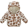thumbnail image 1 of Staki Baby Boys' Water-Resistant Fleece Lined Puffer Jacket Winter Coat for Infant Toddler Winter Coat 18M,24M,2T,3T,4T,5T,6-8Y(Brown,2-3 Years), 1 of 7