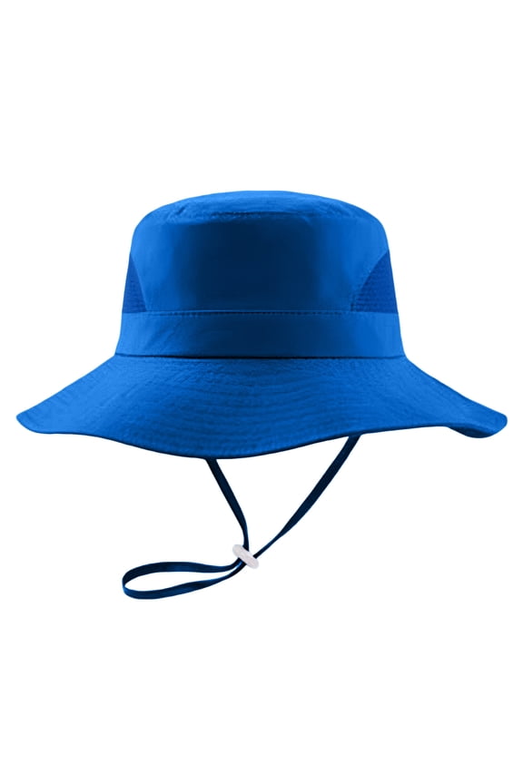 Baby Bucket Hat - UPF 50+ Sun Protection Hat for Infant to Kid, Wide Brim Summer Beach Hats Newborn Toddler Blue,1-3 Years