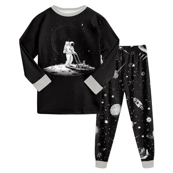 Staki Baby Sweat Set Toddler Boy Clothes Color-Block Long Sleeve Sweatshirt and Pant Outfits Fall Clothing Set (Light Gray,3-4 Years)