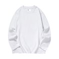 thumbnail image 1 of Staki Boy Fall Clothes Kid's Long-Sleeve T-Shirt Boys Tops for Fall(White,4-5 Years), 1 of 2