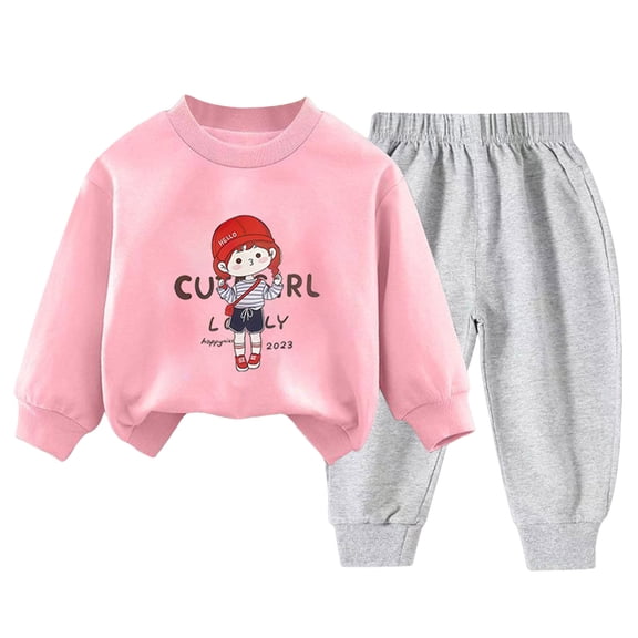 Staki Boy Outfits Hoodie Sweatshirts Fall Outfit for Toddler Boy Long Sleeve Sweatshirt Pant Sets Winter Pullover Clothes 2-5T 6-12Y(Pink,9-10 Years)