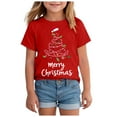 thumbnail image 1 of Staki Boys Christmas T Shirt Christmas Cookie Shirt Toddler Boys Girls Crew T-Shirt Xmas Gifts Tee Tops Holiday Outfits(Red,2-3 Years), 1 of 6