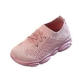 thumbnail image 1 of Staki Boys Gym Shoes Kid's Everyday Play Sneakers Flexible Comfort Shoes for Active Children(Pink,6.5 Big Kid), 1 of 7