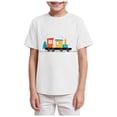 thumbnail image 1 of Staki Boys T Shirt Boys' Mesh Short Sleeve Athletic T-Shirt - Youth Kids Teens Active Tops 2-9Y 10-14Y(White,7-8 Years), 1 of 4