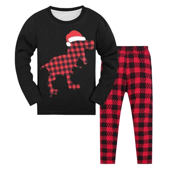 Staki Christmas Outfit Toddler Girl Girl Santa Embroidered Sweatshirt Pullover Winter Holiday Clothing Christmas Sweater Kids(Black,4-5 Years)