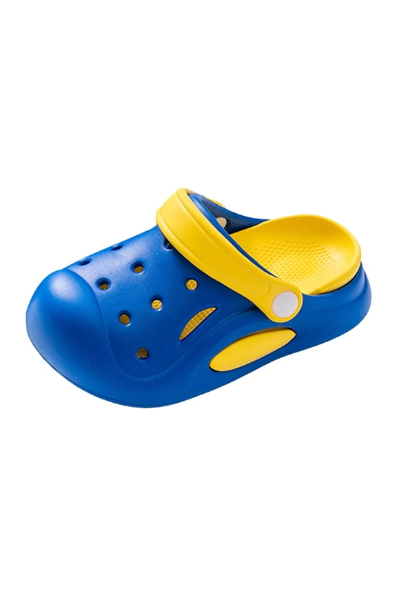 Clogs for Girls Slip On Shoes Cozy Indoor Outdoor Summer Clogs Cute Gifts for Girls Blue,6.5 Big Kid