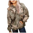thumbnail image 1 of Staki Cute Clothes for Girls Girl's Camo Graphic Hoodies Long Sleeve Hooded Sweatshirt Cute Pullover Tops 2-3T 4-5T 5-7T 8-10T 11-12T(Khaki,10-11 Years), 1 of 6