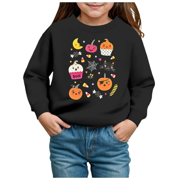 Staki Cute Sweatshirts for Teen Girls Youth Girls Half Zip Sweatshirt Solid Fleece Quarter Zip Pullover Hoodis Fall Clothes for Teen Girls Thumb Hole (Black,5Y)