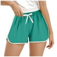 thumbnail image 1 of Staki Dolphin Shorts Girls Sweat Shorts Elastic Waist Casual Summer SweatShorts Teen Apparel 1-9Y 10-12Y(Green,18-24 Months), 1 of 5