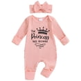 thumbnail image 1 of Staki Girl Clothes Pajamas for Baby Girls, Viscose from Bamboo Baby Pajamas(Pink,3-6 Months), 1 of 6