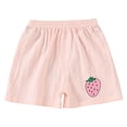 thumbnail image 1 of Staki Girls Beach Shorts Girls Athletic Performance Running Shorts with Drawstring & Pockets 3-24M(Pink-2,12-18 Months), 1 of 3