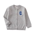 thumbnail image 1 of Staki Girls Cardigan Sweater School Uniforms Toddler Long Sleeve Button Knit Solid Sweaters Tops,3-4 Years, 1 of 7