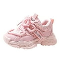 thumbnail image 1 of Staki Girls Shoes Girls' Athletic Sneakers for Walking Hiking & Fashion(Pink,2.5 Big Kid), 1 of 9