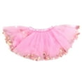 thumbnail image 1 of Staki Girls Tutu Bloomer Tutu Skirt Layered Tutus Tulle Ballet Tutu Skirts for Women & Girls Party Dance Dress(Pink,3-4 Years), 1 of 4