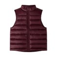 thumbnail image 1 of Staki Girls White Vest Toddler Girls Fleece Vest Kids Polar Fleece Jacket Sleevless Fall Winter Warm Outerwear(Red,10-11 Years), 1 of 9