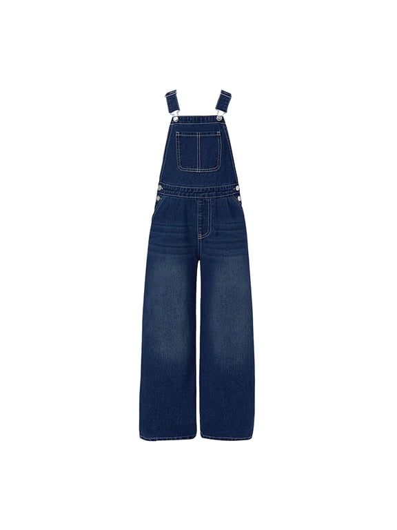 Kid Overalls Baby Denim Overall,Toddler Little Soft Cute Jean Jumper 5-12Y(Blue,9-10 Years)