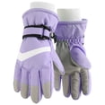 thumbnail image 1 of Staki Kids Winter Gloves Snow Waterproof Ski Cold Weather Insulated Outdoor Snowboard Gloves for Boys Girls(Purple,4-6 Years), 1 of 9