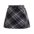 thumbnail image 1 of Staki Pleated Skirt Girls Skirt Casual Flare Plain Pleated Stretch Waist Skirts Uniform Skorts 3-9Y 10-12Y(Light Gray,11-12 Years), 1 of 4