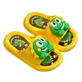 thumbnail image 1 of Staki Slippers for Girls Kids Slippers Slipper Home Slippers Indoor Slippers For Toddle Kids Girls(Yellow,12 Little Kid), 1 of 3