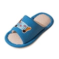 thumbnail image 1 of Staki Slippers for Kids Summer Girls Slide Sandals Sparkly Kids Summer Slippers Slip On for Outdoor Beach Pool Shower Shoes(Blue,3 Big Kid), 1 of 4