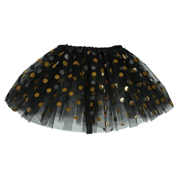 Staki Sparkle Skirt Girls Skirts Sequin Sparkle Pleated Skorts for Girls Birthday Party Glitter Shiny Mini Skirts Music Concert(Black,9-11 Yesrs)