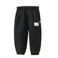 thumbnail image 1 of Staki Sweat Pants for Boys Boys Mesh Lightweight Sweatpants, Thin Open Bottom Athletic Sweat Pants for Boys with Pockets and Drawstring(Black,4-5 Years), 1 of 7
