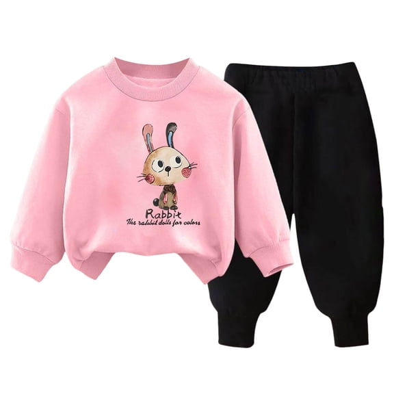 Staki Sweat Suits for Boys Toddler Boy Clothes Long Sleeve Sweatshirt and Pant Outfits Kids 2Pcs Fall Clothing Set 2-5T 6-12Y(Pink,10-12 Years)