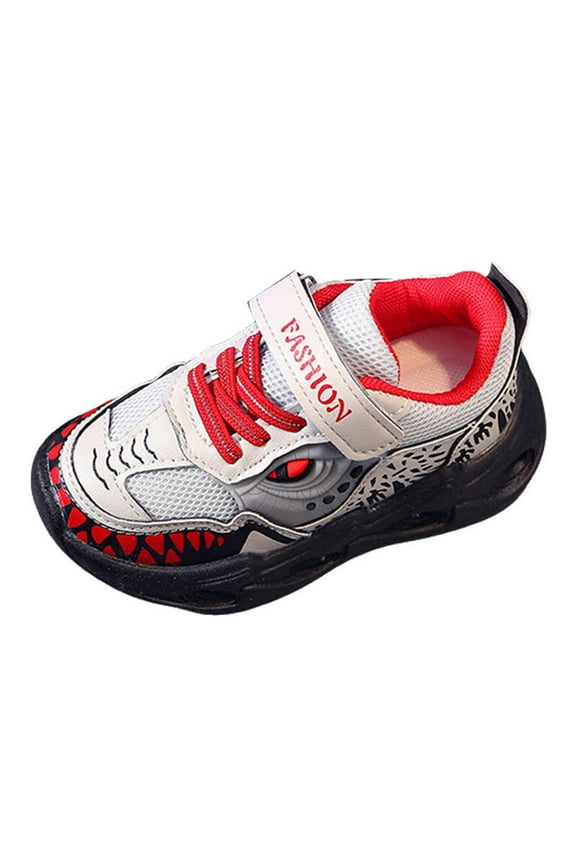 Tennis Shoes Boys Boys Shoes Kids Athletic Running Gym School Sneakers for Kid(Red,10 Toddler)