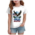 thumbnail image 1 of Staki Toddler Boy 4th of July Shirt Girls 4th of July Shirts American Flag Tees Kids Patriotic Independence Day Memorial Day Tops 2T,3T,4T(White,13-14 Years), 1 of 5