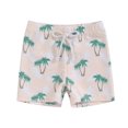 thumbnail image 1 of Staki Toddler Boy Swim Trunks Boys Swim Trunks Toddler Swim Shorts Bathing Suit for Boy Swimsuit Quick Dry Mesh Beach Boardshorts Swimwear 0-24M 2-3Y(Light Pink,2-3 Years), 1 of 4