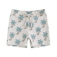 thumbnail image 1 of Staki Toddler Boys Swimsuit Boys Swim Trunks Stretch Quick Dry Bathing Suit Toddler Beach Shorts 0-24M 2-3Y(Beige,18-24 Months), 1 of 4
