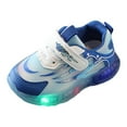 thumbnail image 1 of Staki Toddler Girl Shoe Toddler Girlss Light up Shoes Led Flashing Running Sneakers for Toddler Little Kid(,), 1 of 4