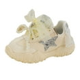 thumbnail image 1 of Staki Toddler Girls Shoes Girls' Athletic Sneakers for Walking Hiking & Fashion(Beige,7 Toddler), 1 of 5