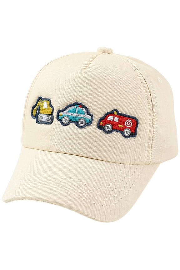 Toddler Hats Boys Toddler Baseball Hat Kids Boys Girls Adjustable Washed Cotton Baseball Cap Khaki,3-8 Years
