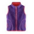 thumbnail image 1 of Staki Toddler Puffer Vest Toddler Vest for Boy, Sleeveless Fleece Vest Fall Winter Button Down Waistcoat Outerwear(Purple,5-6 Years), 1 of 2