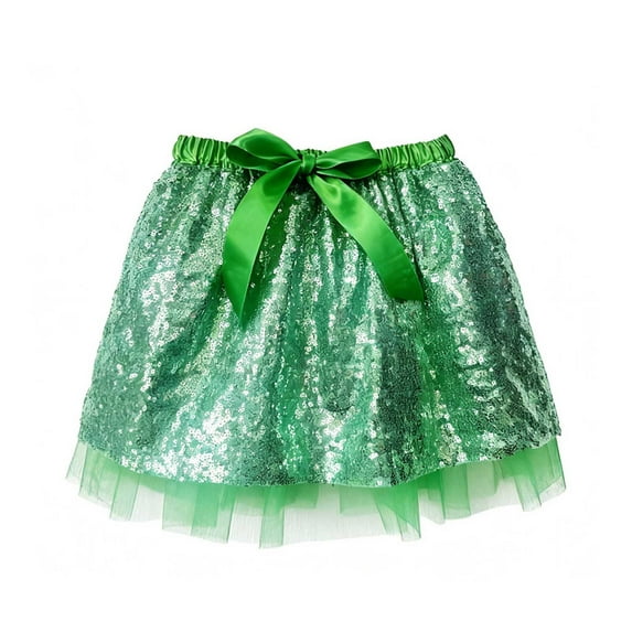 Staki Toddler Skirt Layered Tutu Skirt Dresses Toddler Dress Fancy Costume Baby Kids Girls Princess Ballet Dance(Green,2-6 Years)
