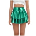thumbnail image 1 of Staki Toddler Tutus Girls Skirt Sparkly Sequin Tutu Party Ballet Dance(Green,5-6 Years), 1 of 8